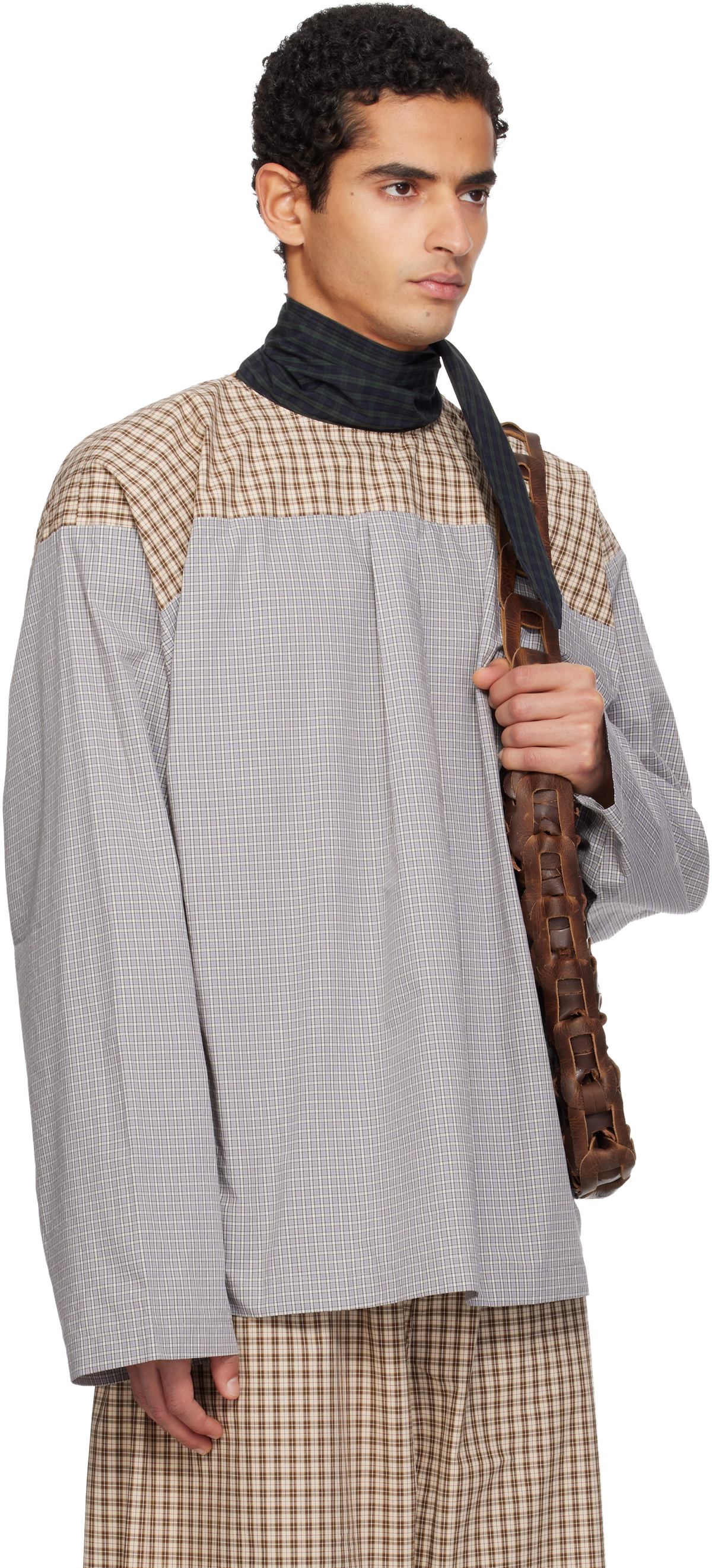 SC103 Gray Compass Shirt