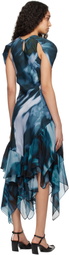 Collina Strada Blue Hillary Maxi Dress