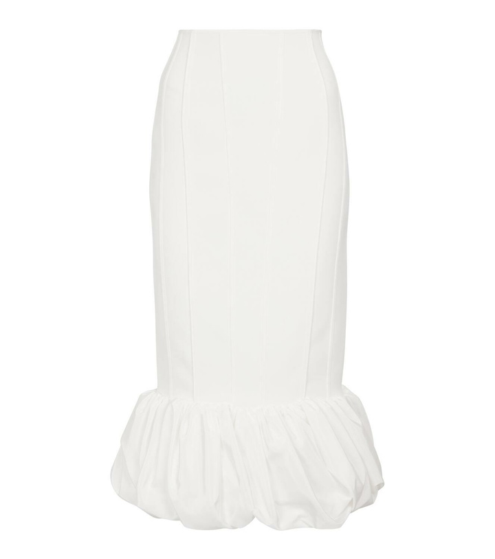 Photo: Maticevski Vindicate crêpe midi skirt