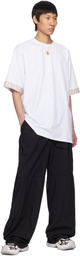 Versace Underwear White Swim T-shirt