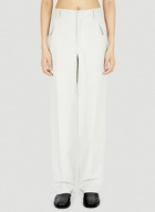 Durazzi Milano - Cargo Tailored Pants in White