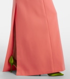 Carolina Herrera Bow-detail embellished floral gown
