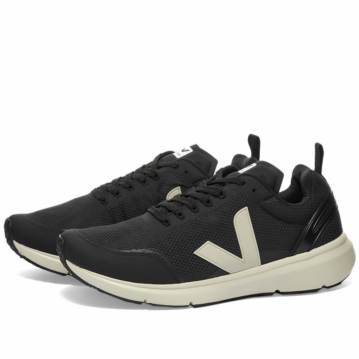 Photo: Veja Men's Condor 2 Vegan Running Sneakers in Black/White