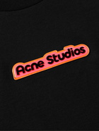 Acne Studios - Extorr Logo-Appliquéd Cotton-Jersey T-shirt - Black