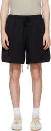 Fear of God ESSENTIALS Black Active Trace Classic Split Shorts