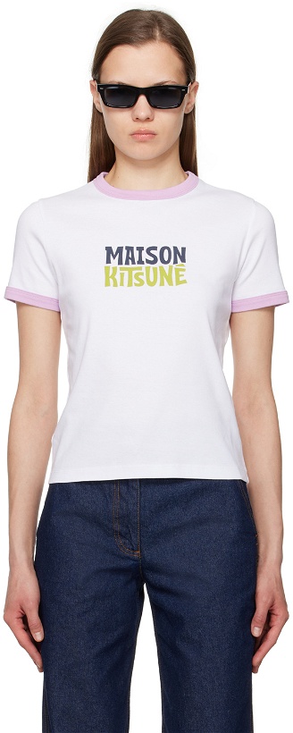 Photo: Maison Kitsuné White Surfing Club T-Shirt