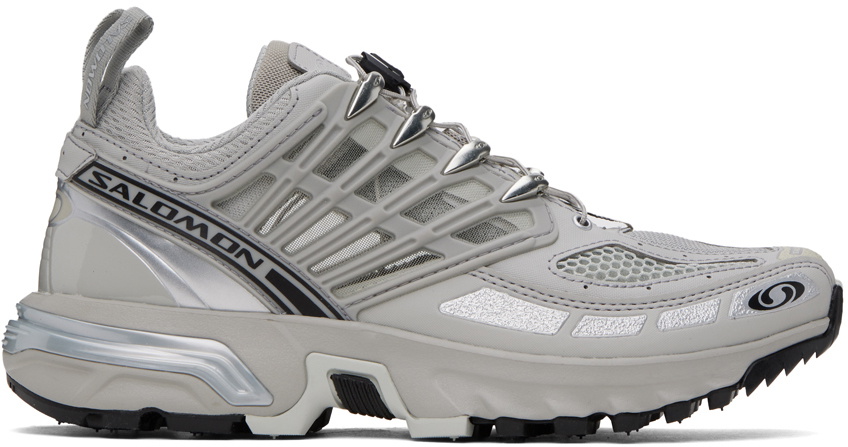 Salomon Gray Silver Acs Pro Sneakers Salomon