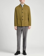 Massimo Alba Mens Jacket Military in Green