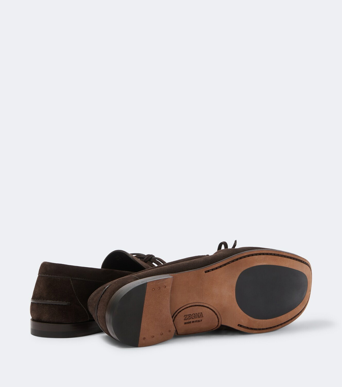 Zegna Suede loafers