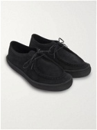 Hender Scheme - Suede Derby Shoes - Black