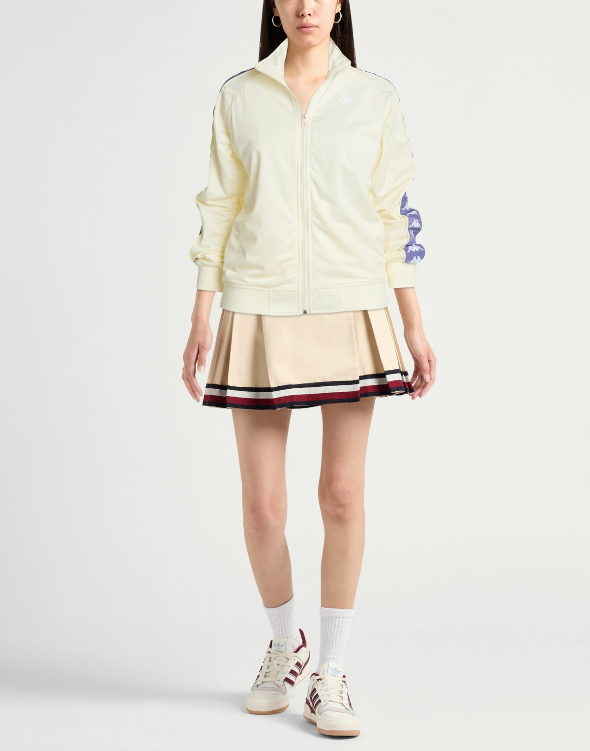 Kappa Womens Sweatshirt Ivory
