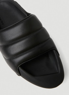 B-It Quilted Slides in Black