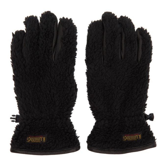 Photo: Polo Ralph Lauren Black Sherpa Outdoor Touch Gloves