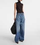 Sportmax Vertigo knitted virgin wool top