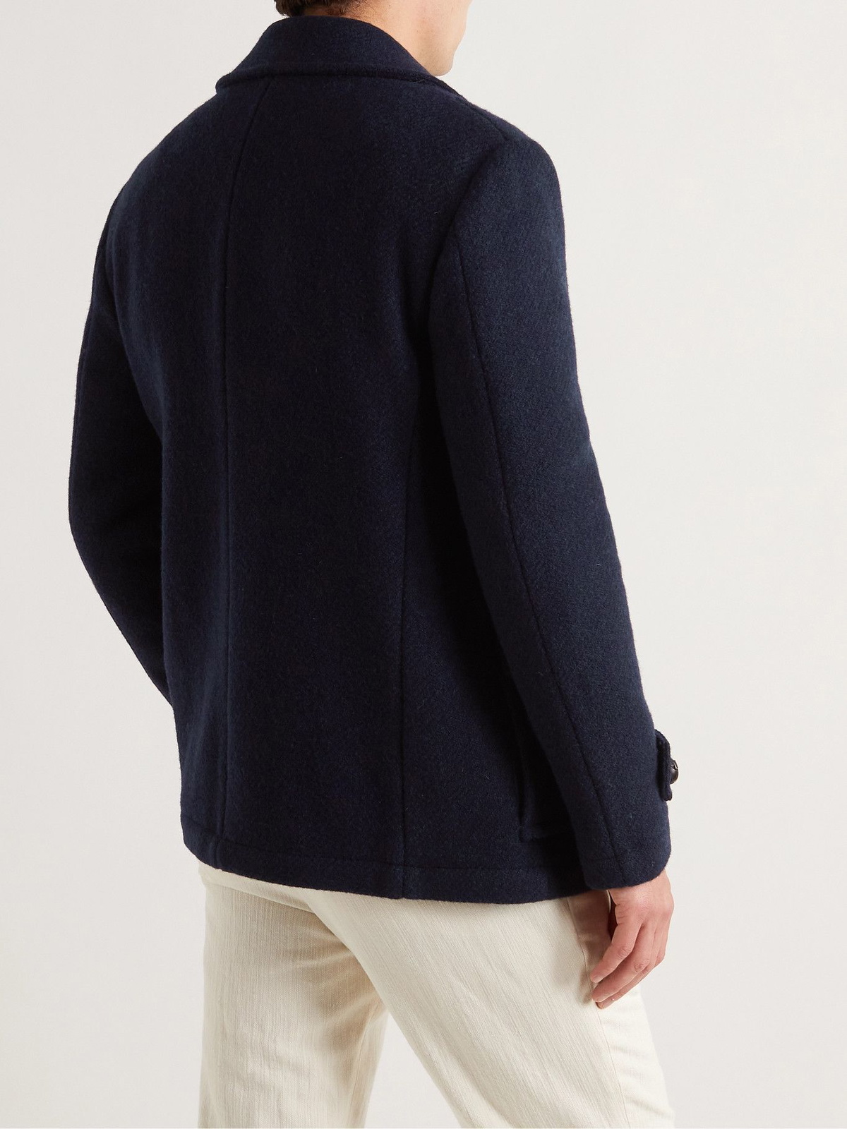 MP Massimo Piombo - Klee Virgin Wool Jacket - Blue