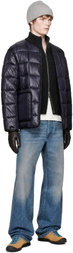 The North Face Navy 'TNF Red Box' Liner Jacket