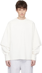 Seventh Off-White Raglan Layered Longsleeve T-shirt