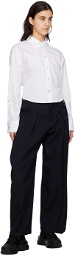 Wooyoungmi Navy Charm Trousers