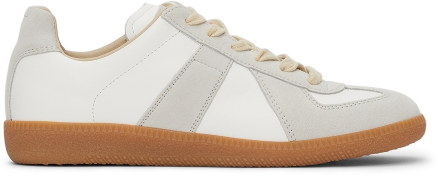 スニーカー MAISON MARGIELA GREY AND WHITE REPLICA SNEAKERS Maison Margiela White & Grey Replica Sneakers Maison Margiela