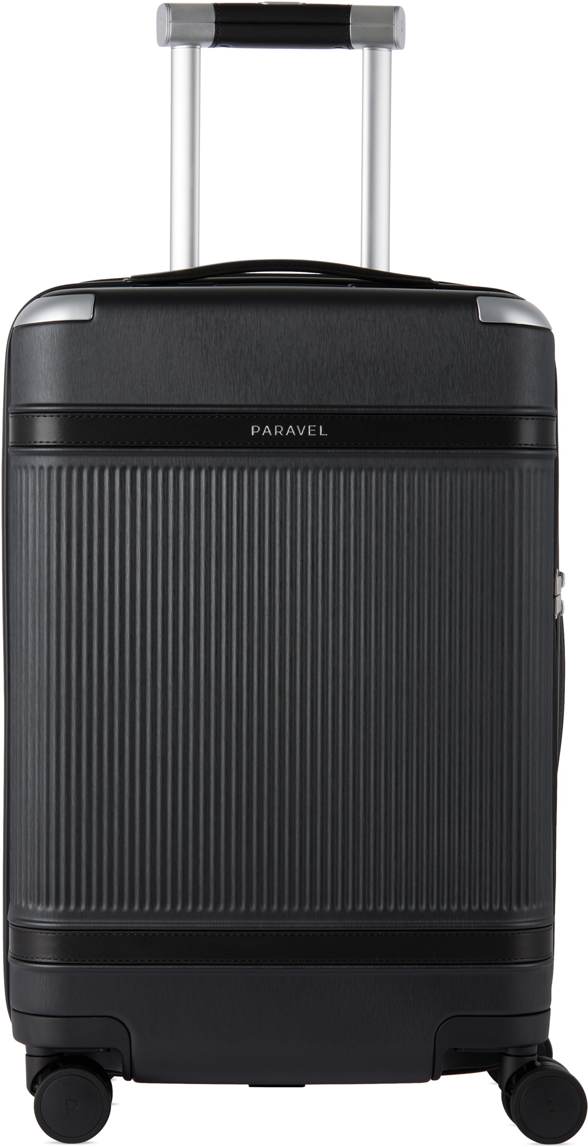 Paravel Black Aviator Carry-On More Suitcase