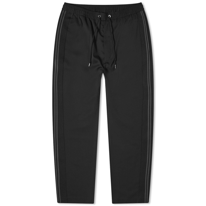 Photo: Moncler Men's Side Stripe Track Pants in Black