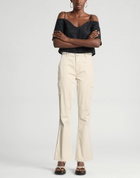 Paige Womens Pants in Beige