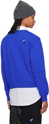 ADER error Blue Crewneck Sweatshirt