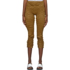 Gauntlett Cheng SSENSE Exclusive Brown Elasticated Contour Leggings