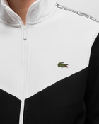 Lacoste Sweatshirt Black/White - Mens - Zippers