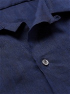 Richard James - Linen Shirt - Blue