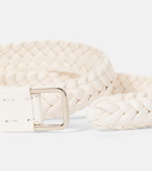 Loro Piana - Braided leather belt