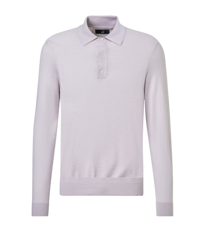 Photo: Dunhill Cashmere polo sweater