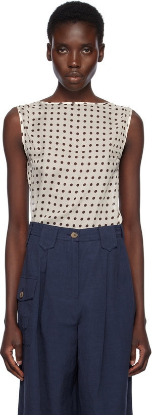 Photo: Caro Editions Off-White Alexa Top