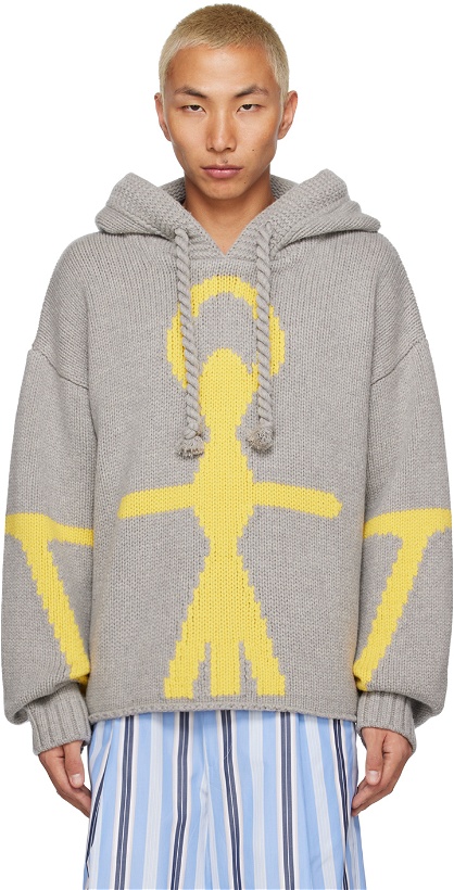 Photo: JW Anderson Gray Anchor Hoodie