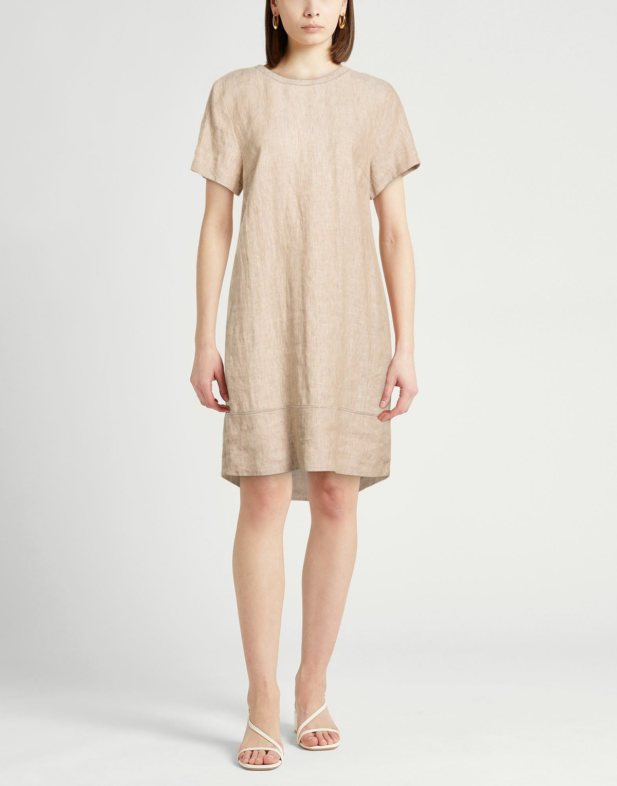 Peserico Womens Mini dress Light brown
