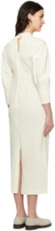 Mame Kurogouchi Off-White Balloon Midi Dress