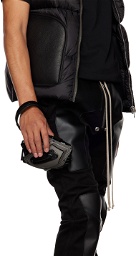 Innerraum Black Shiny Wristlet Phone Bag Bracelet