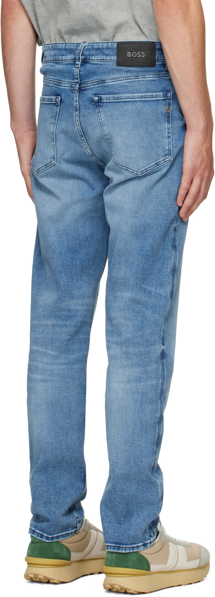 BOSS Blue Faded Jeans