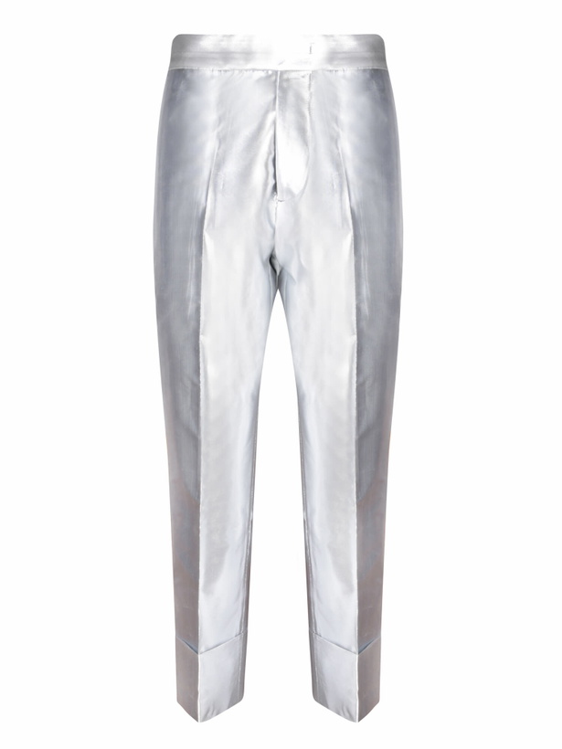 Photo: Sapio N7 Silver Lurex Canvas Trousers
