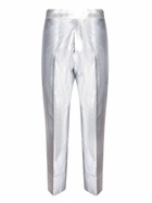 Sapio N7 Silver Lurex Canvas Trousers
