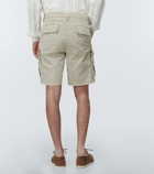 Brunello Cucinelli - Cotton-blend cargo shorts