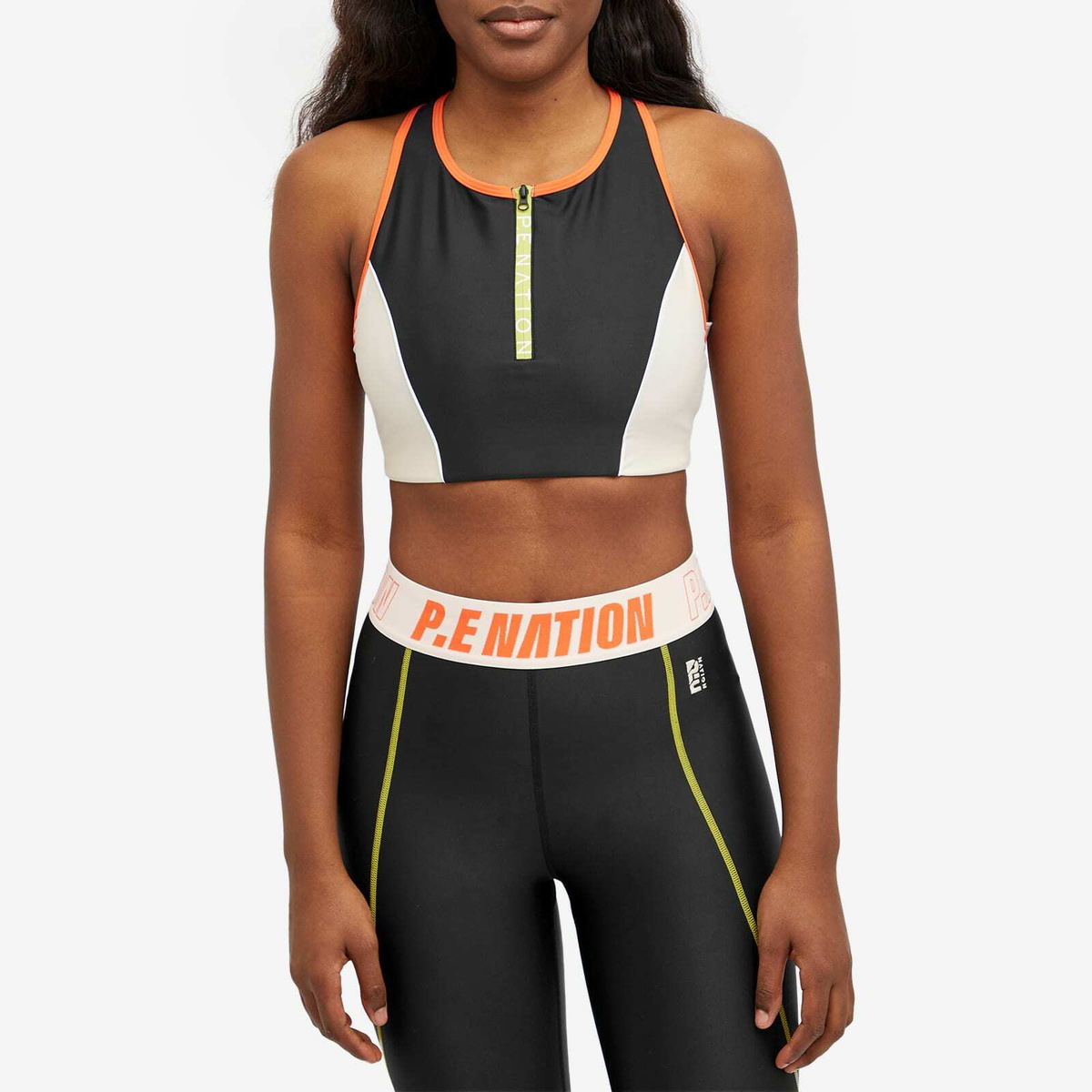 P.E Nation Women's Lido Sports Bra in Black