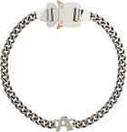 1017 ALYX 9SM Silver Charm Buckle Necklace