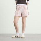 Adidas Women's Firebird Shorts in Sandy Pink/Aurora Coffee