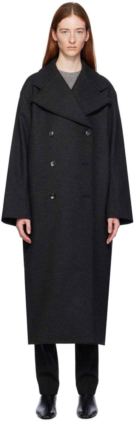 Teurn Studios SSENSE Exclusive Gray Blenda Coat