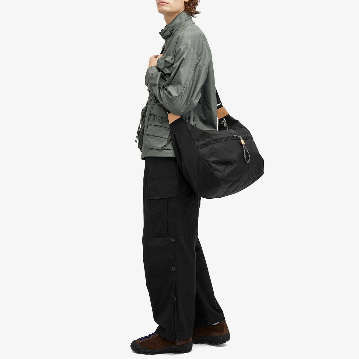F/CE. Men's 420 2-Way Shoulder Tote Bag in Black F/CE.