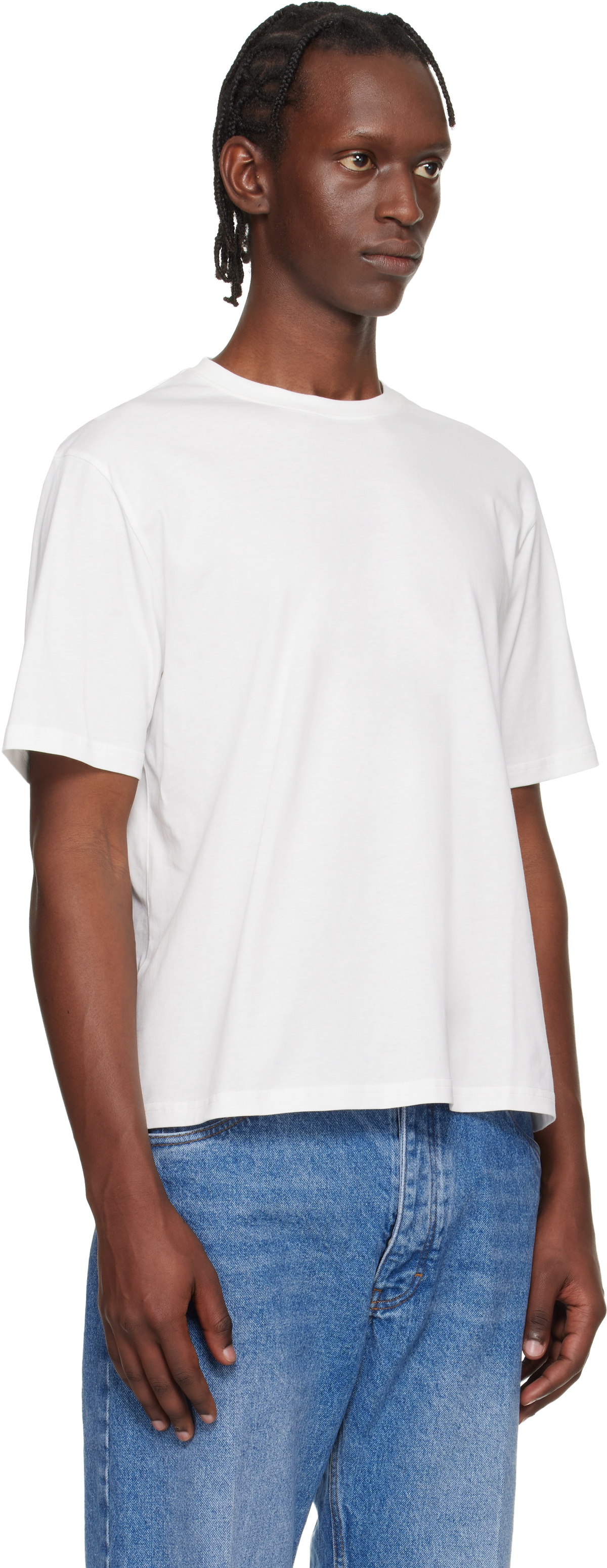 Studio Nicholson White Bric T-shirt