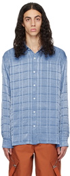 Jacquemus Blue Le Papier 'La Chemise Tombolo' Shirt