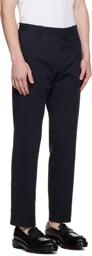 ZEGNA Navy Four-Pocket Trousers