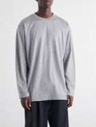 ATON - Cotton-Jersey T-Shirt - Gray